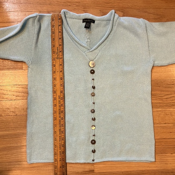 Pure & Co. thick cotton spring summer sweater - Picture 5 of 7